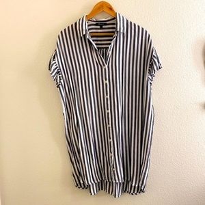 Madewell Striped Shirt size Large 💋💋